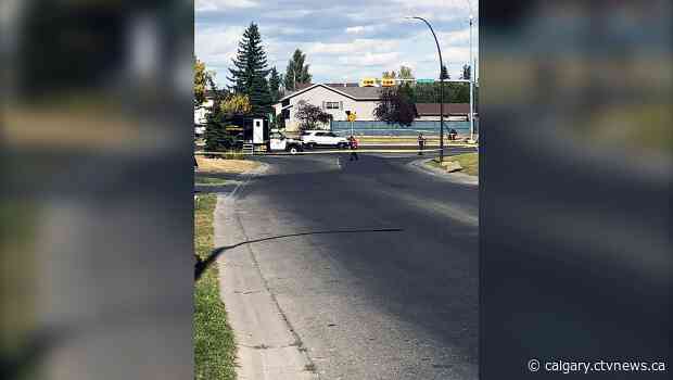Pedestrian struck by vehicle in northeast Calgary