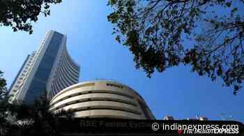 Sensex plunges 1,114 pts on F&O expiry, surging Covid cases - The Indian Express
