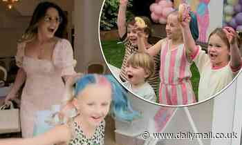Mummy Diaries: Nelly has an epic birthday party but cheeky brother Arthur, three, steals the show