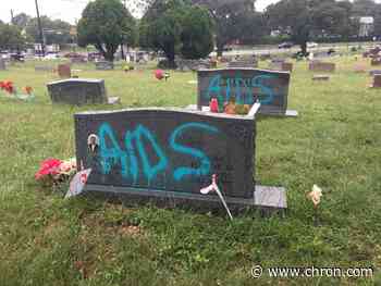 'AIDS’, other graffiti spray painted on headstones at historically Black cemetery in Austin