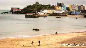 Anger as Bolton tourists go to Tenby after leaving locked down Porthcawl | ITV News - ITV News