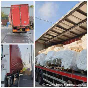 Dangerous lorry stopped by police and Bolton council - The Bolton News