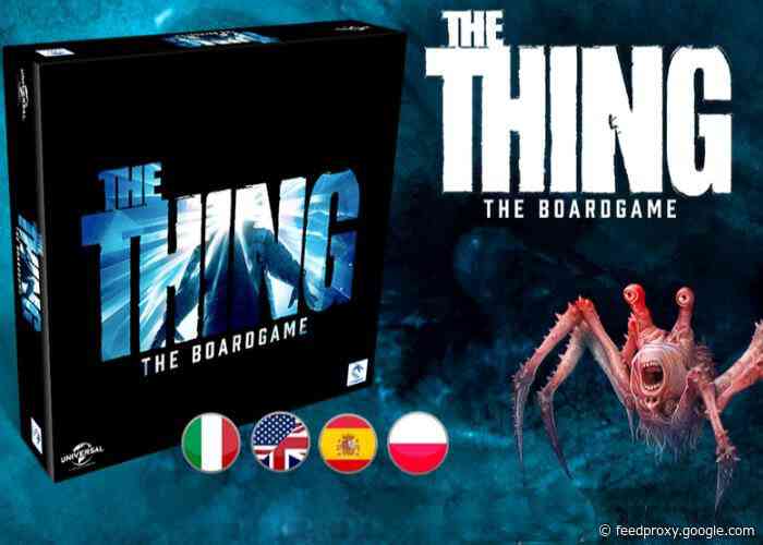 The Thing official board game inspired by 1982 movie