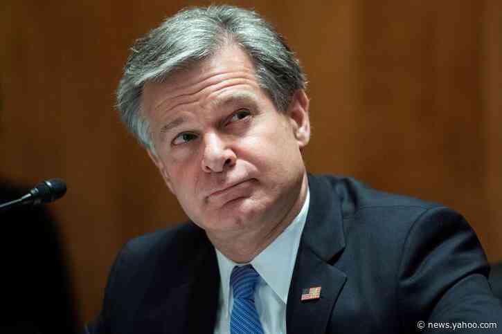 FBI chief says U.S. 'Antifa' demonstrators are targets of multiple probes