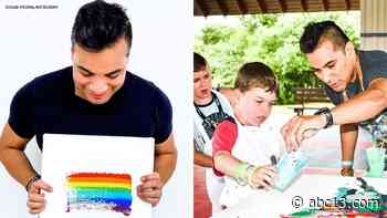 Houston artist uses his passion for color to help LGBTQ community - KTRK-TV