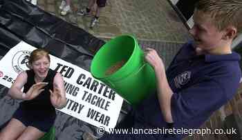Women endured maggot shower all in the name of charity