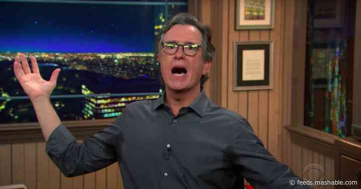 Stephen Colbert warns voters not to be fooled by Trump's attempts to undermine the election