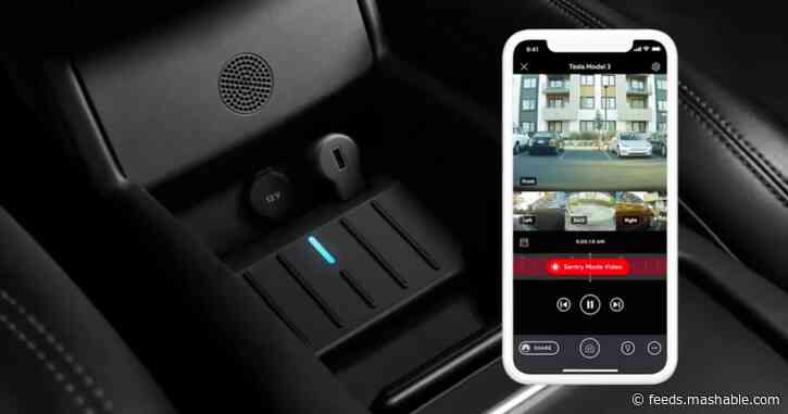 Tesla is first car compatible with Amazon's Ring Car Connect