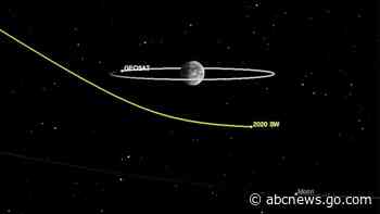 Bus-size asteroid to zoom by Earth, ducking below satellites