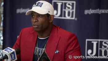 Deion Sanders refutes report of loaded coaching staff hires at Jackson State - Yahoo Sports