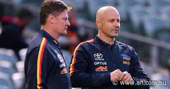 Coaching line-up undergoes changes at Adelaide as Michael Godden and Ben Hart leave - AFL