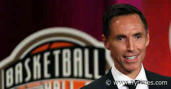 Steve Nash, a Coaching Newcomer, Will Take Charge of the Nets - The New York Times
