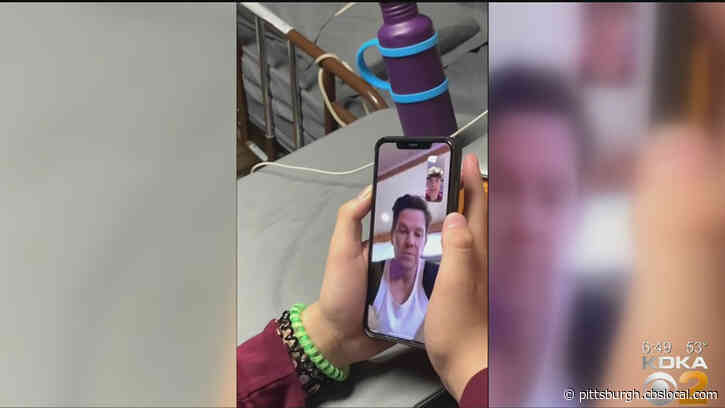 Mark Wahlberg Surprises Local Football Player Recovering From Injury
