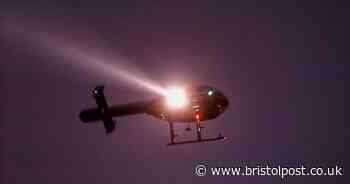 Why police helicopter was flying over Bristol