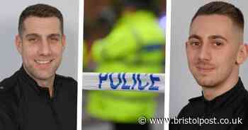 Gunman robber wrestled to the ground by unarmed police officers