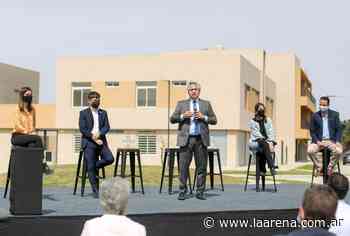 Alberto Fernández entregó viviendas del Procrear en provincia de Buenos Aires - La Pampa La Arena