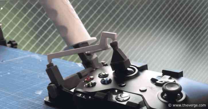 Turn your Xbox One controller into a throttle-and-stick setup with these 3D-printed parts