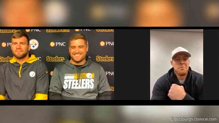 Derek & TJ Watt Take Questions From JJ Watt During Media Availability