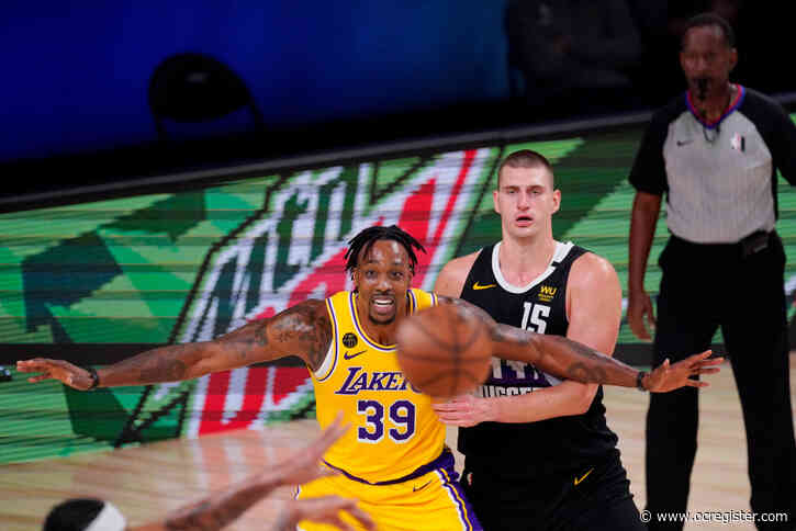 Lakers get a boost early from Dwight Howard, who makes most of rare start