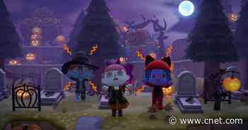 Animal Crossing: New Horizons fall update brings spooky Halloween event     - CNET