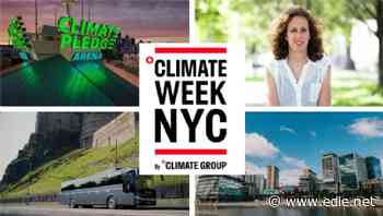 Everything you may have missed: The sustainability success stories of Climate Week NYC 2020