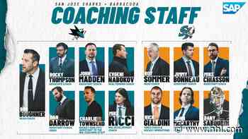 San Jose Sharks Announce Organizational Coaching Staff - NHL.com