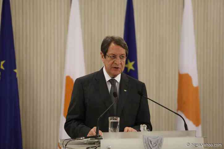 Cyprus says committed to peace talks, but not at gunpoint