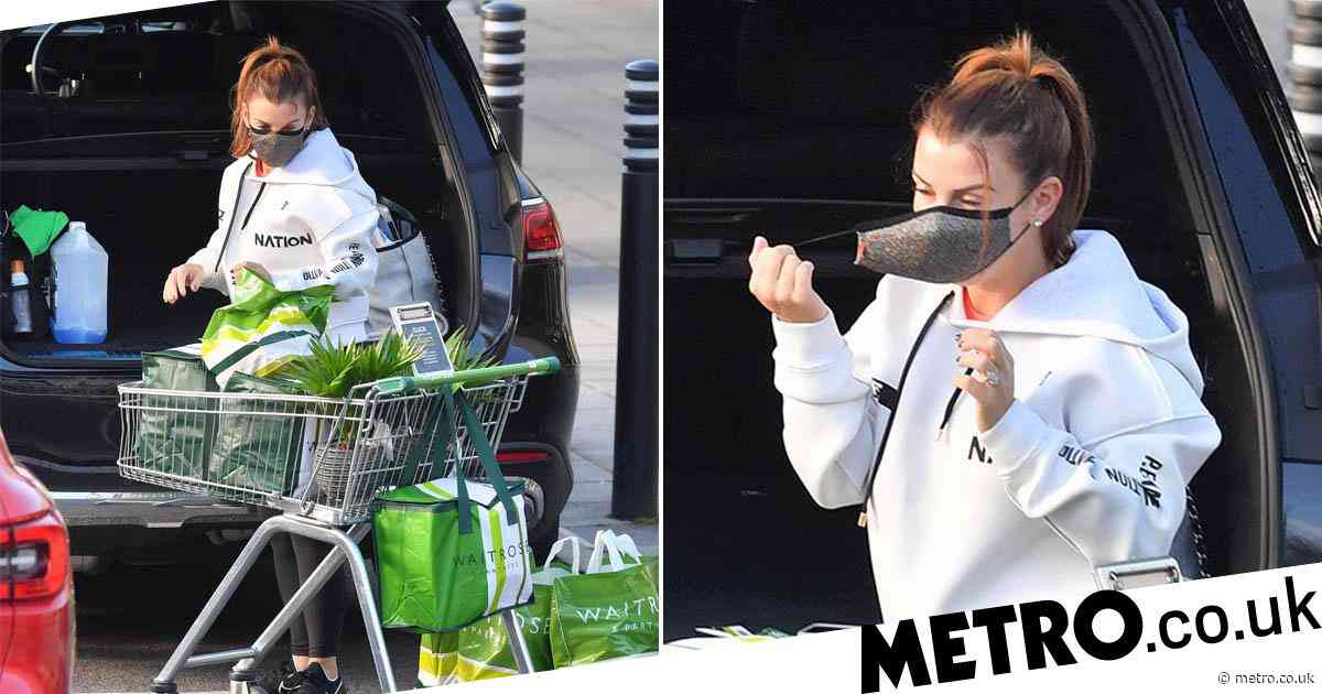 Coleen Rooney’s all stocked up in case of another lockdown as she heads to Waitrose