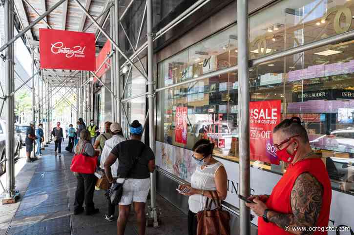 Americans keep spending, but growth of retail sales slows