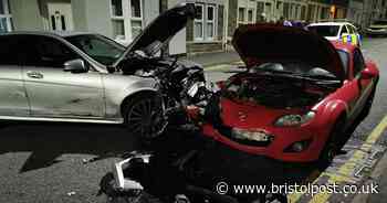 Man dragged from crash after hit and run