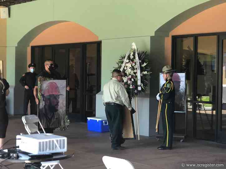 Watch: Memorial service held this morning for Big Bear Hotshot Charles Morton