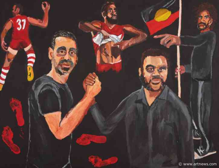 Vincent Namatjira Becomes First Indigenous Winner of Major Australian Art Prize