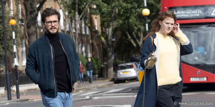 Kit Harington & Rose Leslie Make a Rare Public Outing Together in London