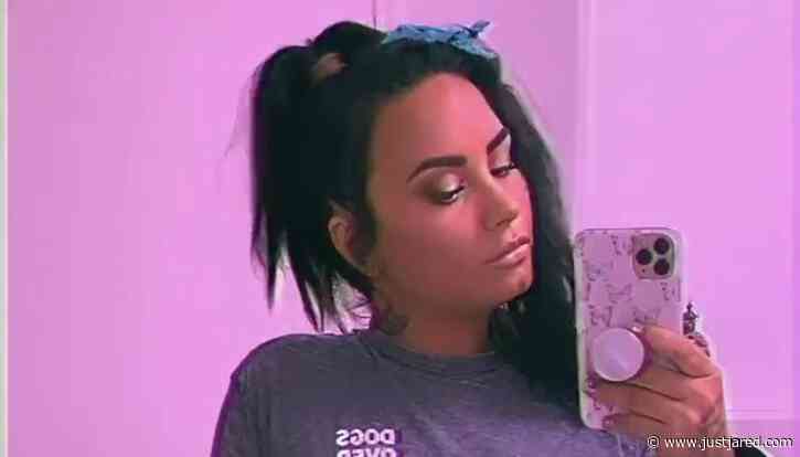 Demi Lovato Sends a Message with Her Shirt Amid Split from Max Ehrich