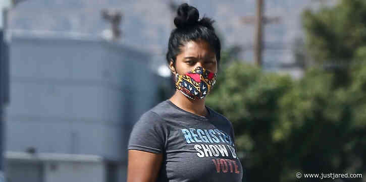 Chadwick Boseman's Wife Taylor Simone Ledward Has a Message for All of Us: Vote!