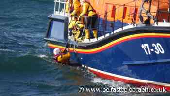 Teenage boy rescued by RNLI after getting into difficulty off Portstewart Head