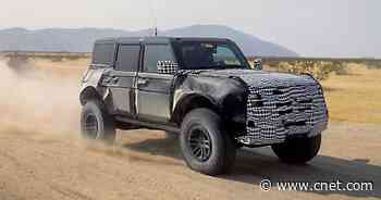 Ford Bronco Raptor shows off its 37-inch tires in latest preview     - Roadshow