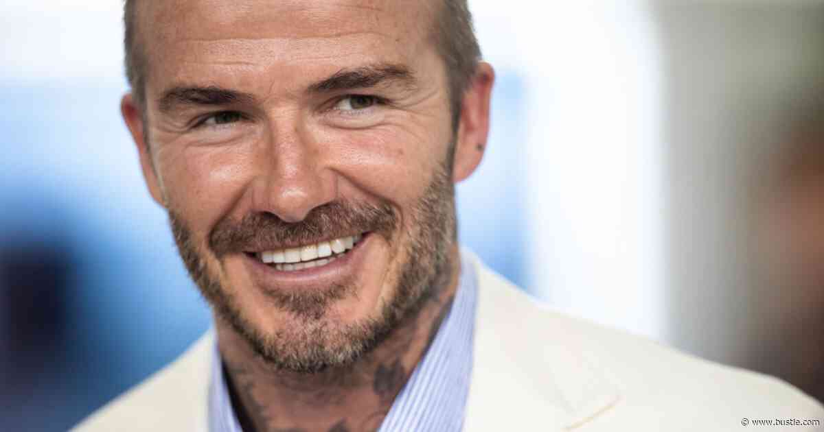 David Beckham Starts His Day Just Like The Rest Of Us - Bustle