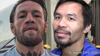 Conor McGregor Says He's Boxing Manny Pacquiao, 'In The Middle East'
