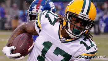 Packers WR Adams ruled doubtful for Sunday