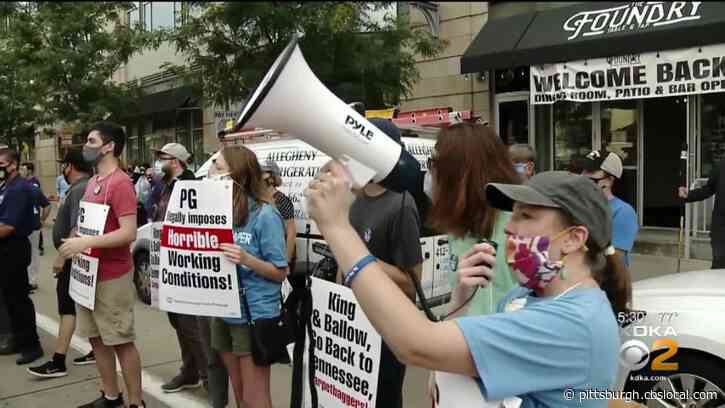 Labor Leaders, Elected Officials Rally In ‘Last-Ditch Appeal’ To Avoid Strike At Pittsburgh Post-Gazette