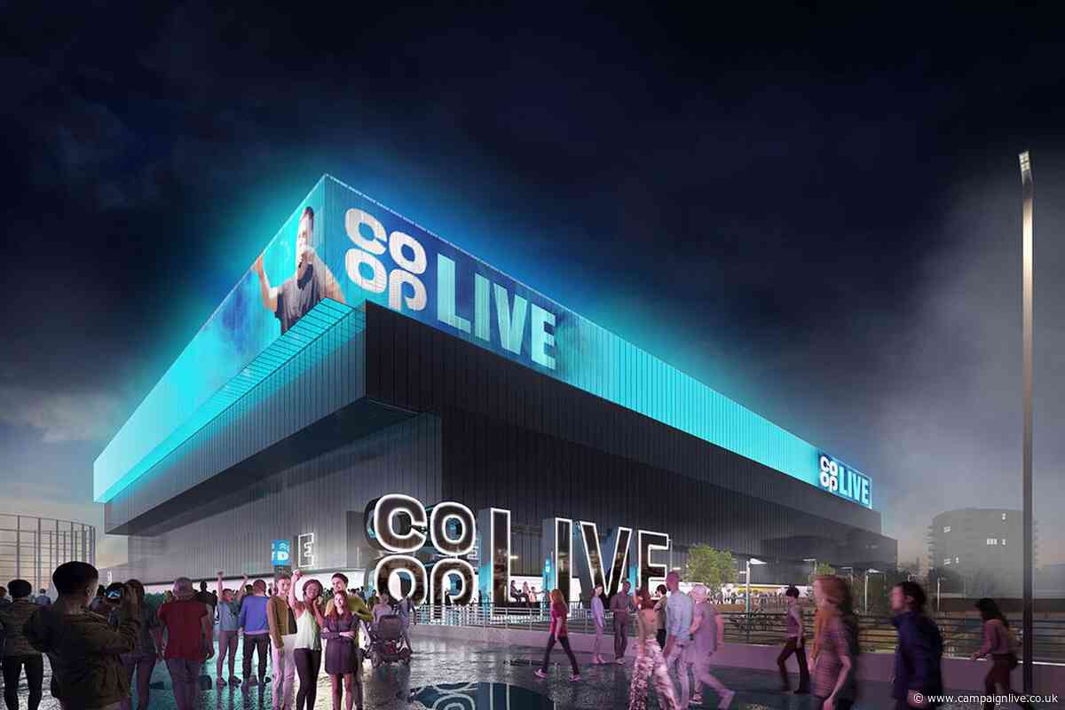 Co-op enters a 15-year partnership deal with new arena in Manchester