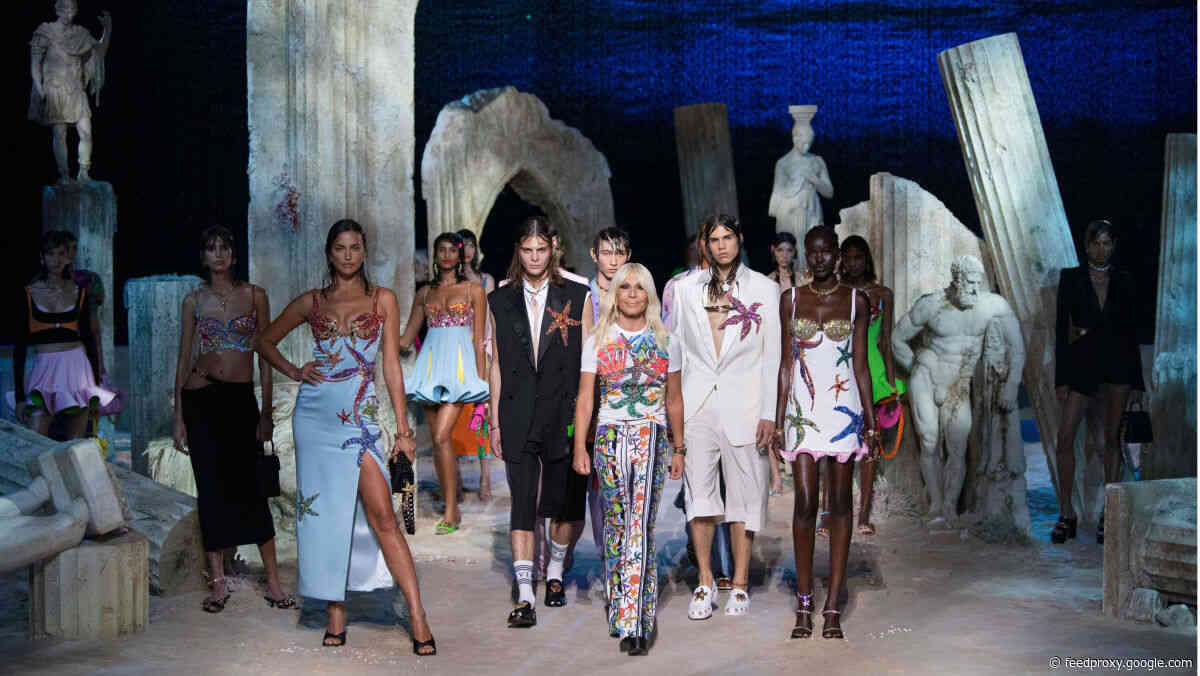 Versace Goes Under the Sea for Spring 2021