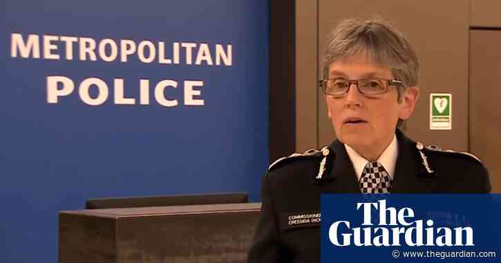 Police officer shot dead in Croydon was 'much loved', says Cressida Dick – video