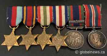 Toronto police looking for owner of Second World War medals recovered during drug investigation - Global News