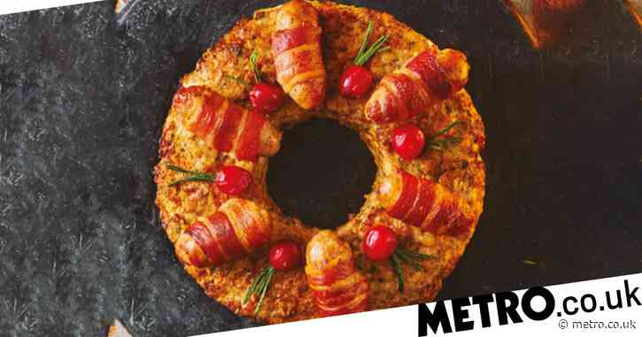 Sainsbury’s Christmas food range includes a pigs-in-blankets wreath