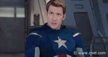 John Krasinski is Captain America in convincing deepfake video     - CNET