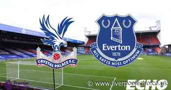 Crystal Palace vs Everton LIVE - team news and goal updates
