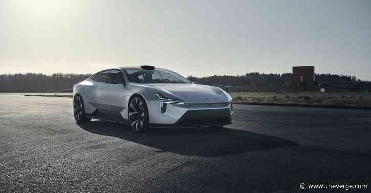 The Polestar Precept, an electric sedan powered by Android, is going into production