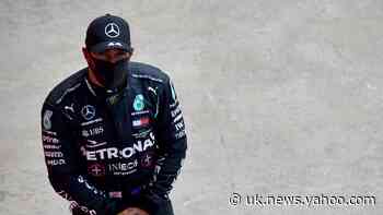 Lewis Hamilton survives scare to qualify on pole at Russian Grand Prix